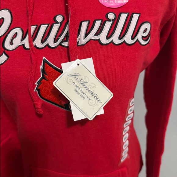 Red Louisville Hoodie - Picture 7 of 14